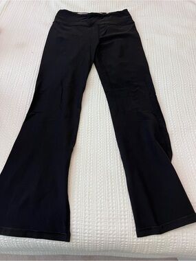Black Flared Yoga Pants lululemon
